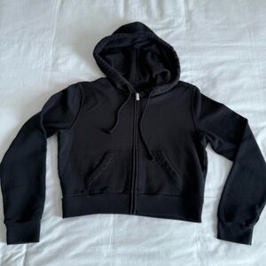 Hollister Black Zip Hoodie